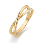 Fingerring 375/9 K Gelbgold