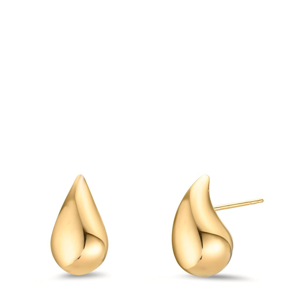 Orecchini a bottone Oro giallo 375/9K