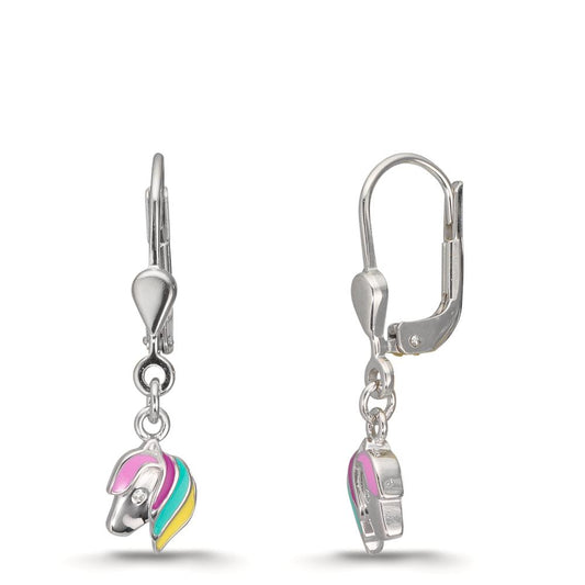 Orecchini Argento rodiato Cavallo