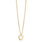Collana Oro giallo 375/9K Cuore 38-42 cm