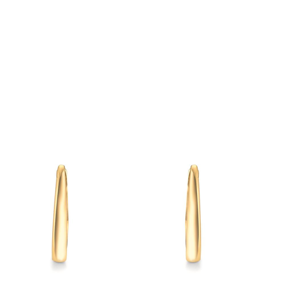 Klappcreolen 375/9 K Gelbgold