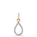 Anhänger 375/9 K Gelbgold Zirkonia