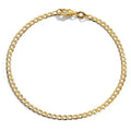 Armband 375/9 K Gelbgold 18 cm
