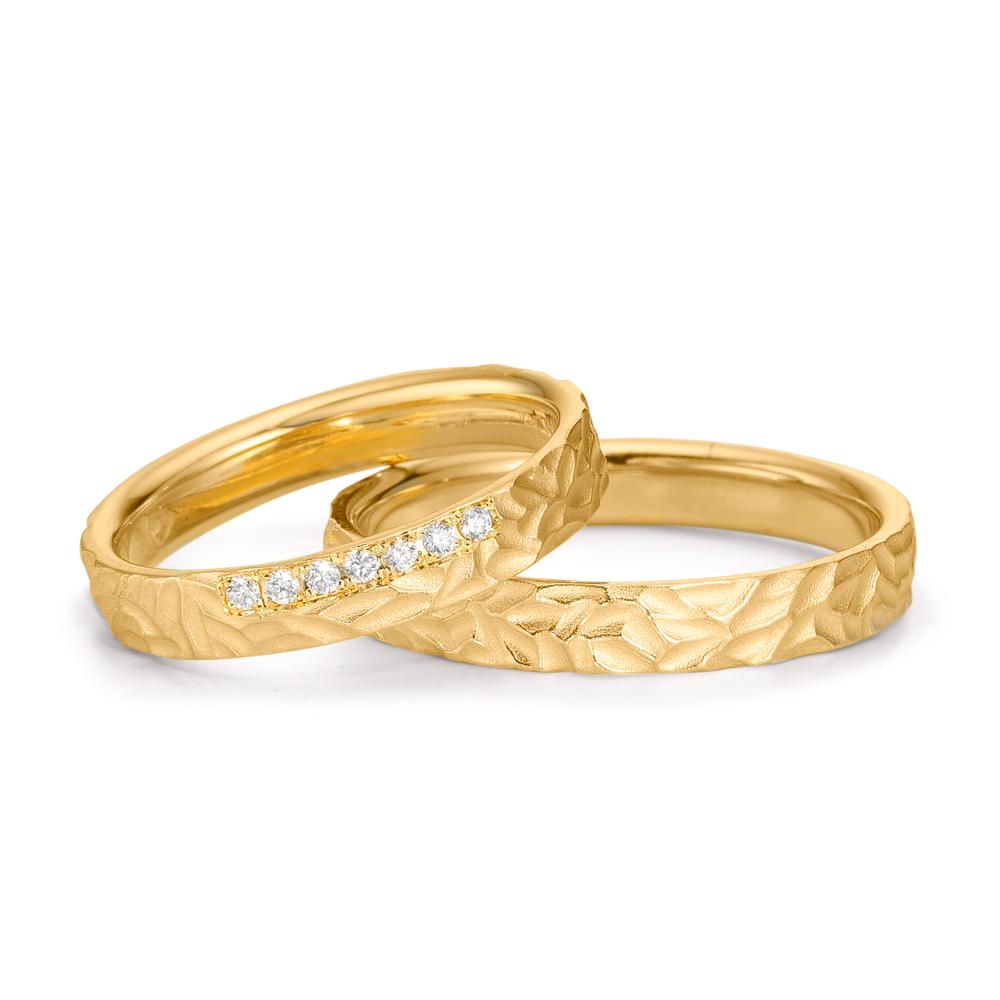 Anello del partner Oro giallo 750/18 carati
