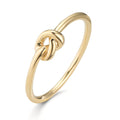 Fingerring 375/9 K Gelbgold Knoten