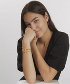 Bracciale Argento Zirconia rodiato Cuore