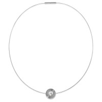 TeNo Design Collier ORBIT mit weißer Zuchtperle-304640