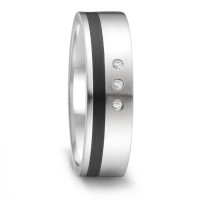 TeNo Design Partner Ring mit Brillanten 0,024 ct. TW/si-306390