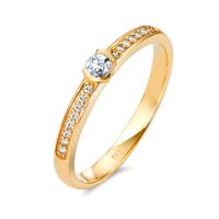 Ring Gold 750 mit Diamanten-348603