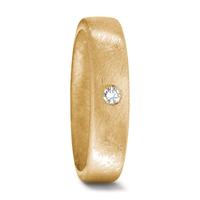 Partnerring 750/18 K Gelbgold Diamant 0.05 ct-503003