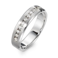 Memory Ring 750/18 K Weissgold Diamant 0.25 ct-538791