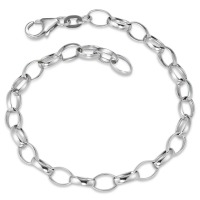 Armband Silber rhodiniert 15-19 cm verstellbar Ø5 mm-538811