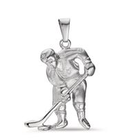 Anhänger Silber rhodiniert Eishockey-544416