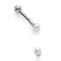 Piercing Edelstahl shining Pearls-554248