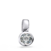 Anhänger 750/18 K Weissgold Diamant weiss, 0.15 ct, Brillantschliff, w-si-558275