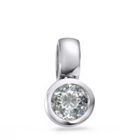 Anhänger 750/18 K Weissgold Diamant weiss, 0.25 ct, Brillantschliff, w-si-558277