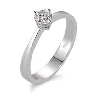 Solitär Ring 750/18 K Weissgold Diamant 0.30ct, w-si-561410