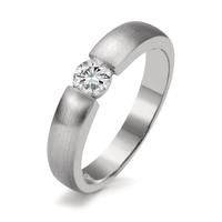 Solitär Ring 750/18 K Weissgold Diamant 0.30 ct-563473