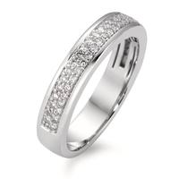 Fingerring 750/18 K Weissgold Diamant 0.50 ct-565939