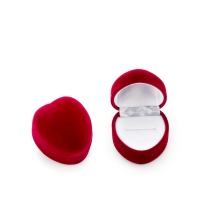 Schmuckverpackung für Ring, Herz 4 x 3.5 x 3 cm