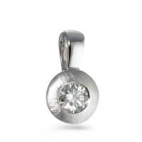 Anhänger 750/18 K Weissgold Diamant 0.20 ct, w-si-570729