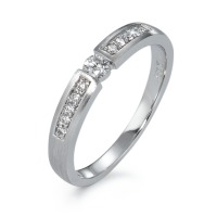 Solitär Ring 750/18 K Weissgold Diamant 0.20 ct-570819