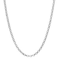 Halskette Silber rhodiniert 50 cm