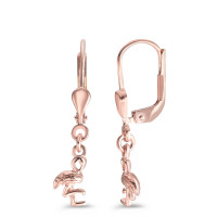 Ohrhänger Silber rosé vergoldet Flamingo-589350