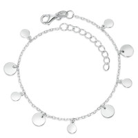 Armband Silber rhodiniert 16-19 cm verstellbar-589393