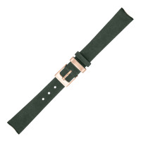 Uhrenband Leder, Edelstahl rosé IP beschichtet 15 cm-592097