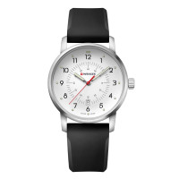 Uhr Edelstahl, Silikon Ø42 mm-592161