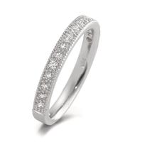 Memory Ring 750/18 K Weissgold Diamant 0.20 ct-594952
