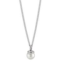 TeNo Pearl Drop Halskette Edelstahl mit Muschelperle, 42cm-595838