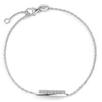 Armband Silber Zirkonia rhodiniert 16-18 cm verstellbar-596115