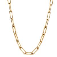 Halskette Soho Gold aus glänzendem Edelstahl, 45-48 cm verstellbar-596982