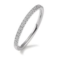 Memory Ring 750/18 K Weissgold Diamant 0.165 ct-597595