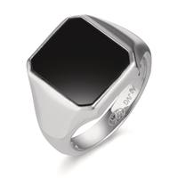 Fingerring Silber Onyx rhodiniert-599255