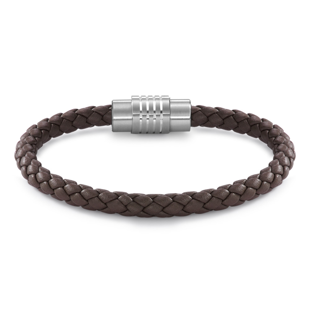 TeNo DYKON Leder Armband braun mit TeNo Safe Lock Verschluss-305414