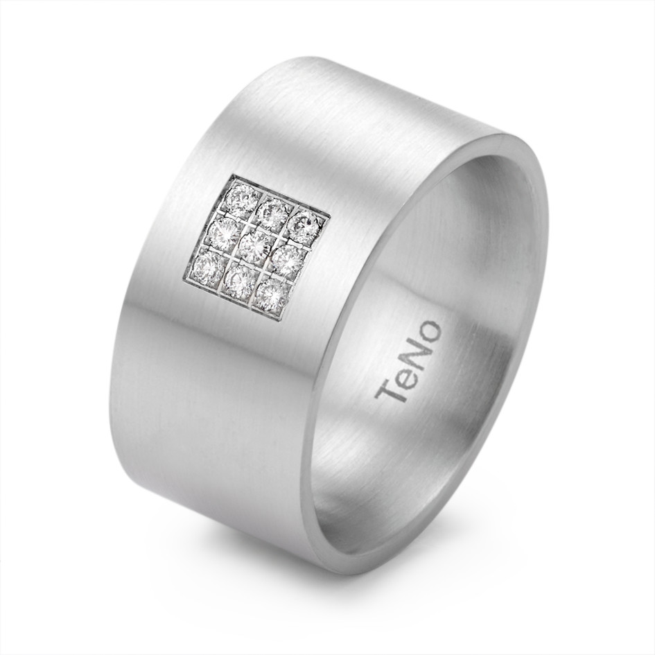 TeNo Ring YUMA DELUXX mit Brillant Pavée 0,18 ct. Top Wesselton - si-306567