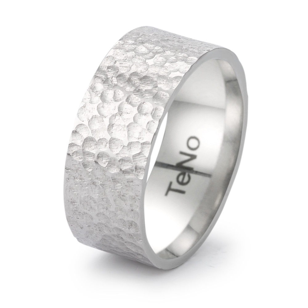 TeNo Stahl Ring YUMA Ring mit GROOVE Struktur-308074