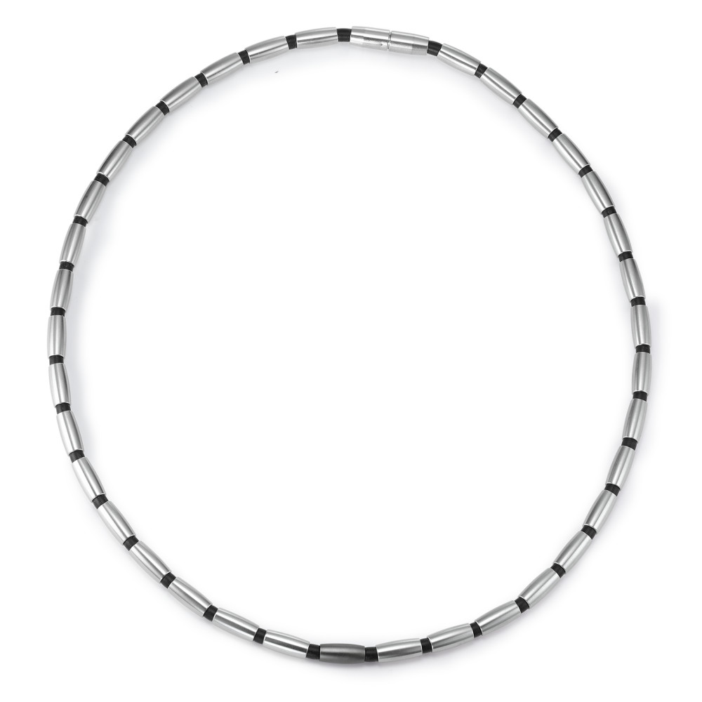 OLIVECHAIN "Moonstone Grey" aus Edelstahl, Kautschuk und Aluminium 50 cm-308230