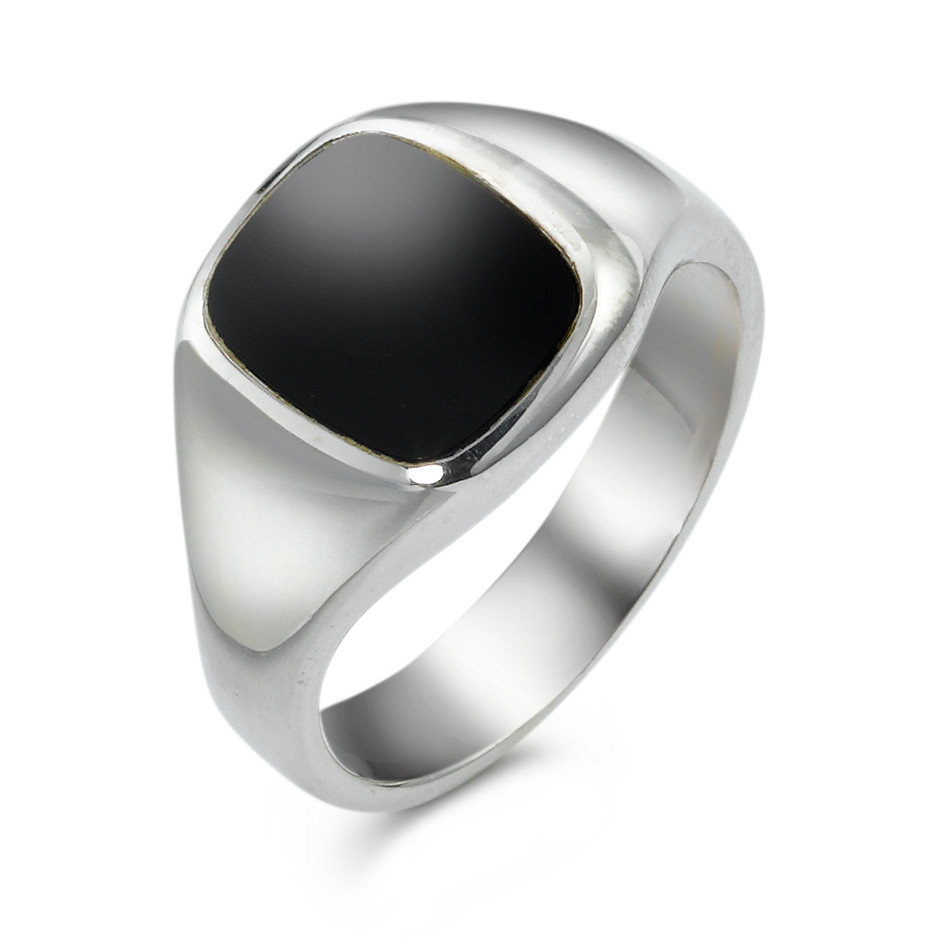 Ring Silber mit Onyx-331923