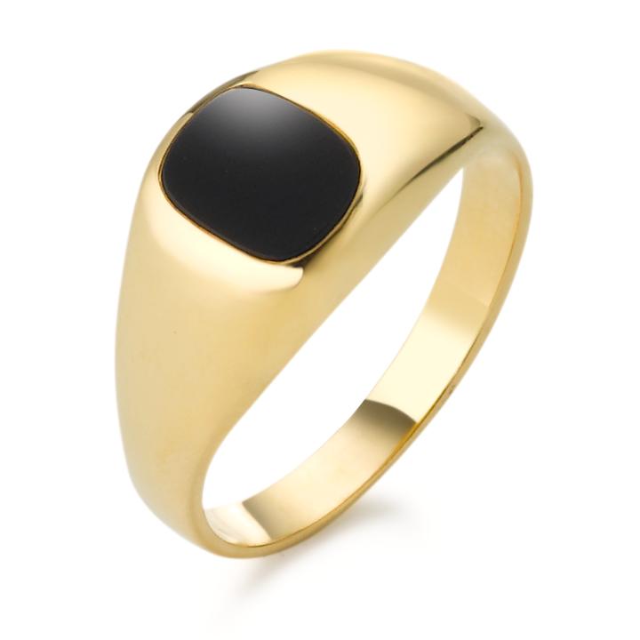 Ring Gold mit Onyx-338775