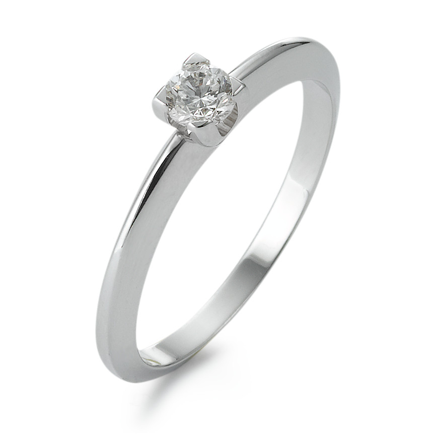Ring Weissgold mit Diamant 0.25 ct.-338780