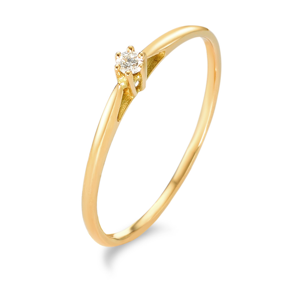Ring Gold mit Diamant-338783