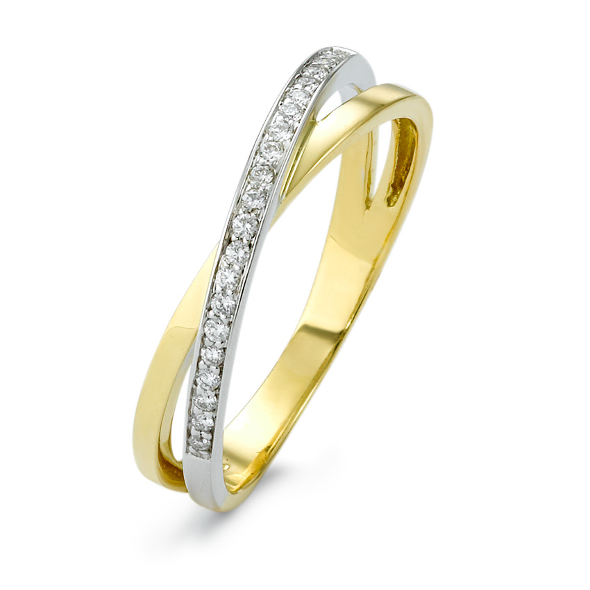 Ring Gold 750 mit Diamanten-348631