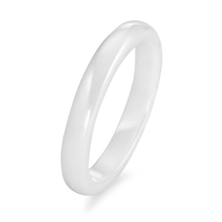 Ring Keramik weiss-356445