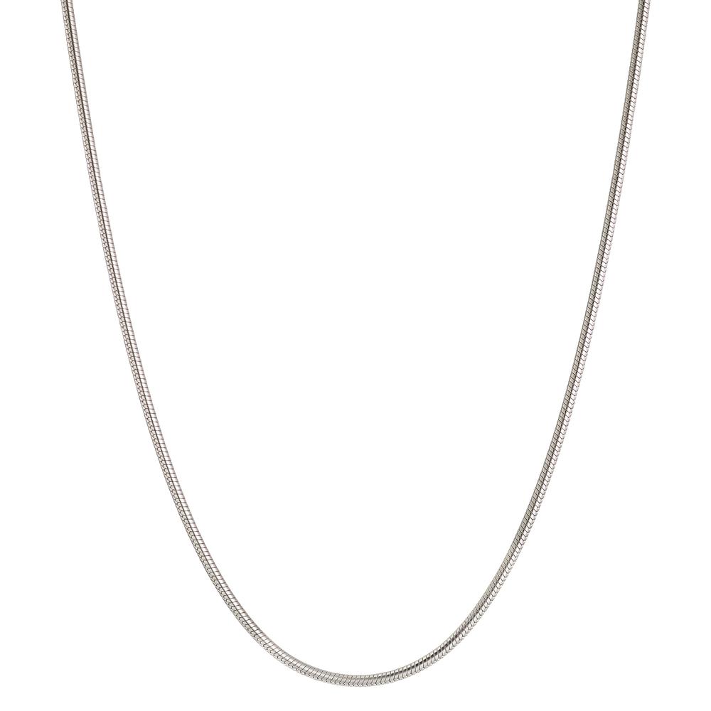 Schlangen-Halskette Silber  42 cm Ø1.2 mm-525083
