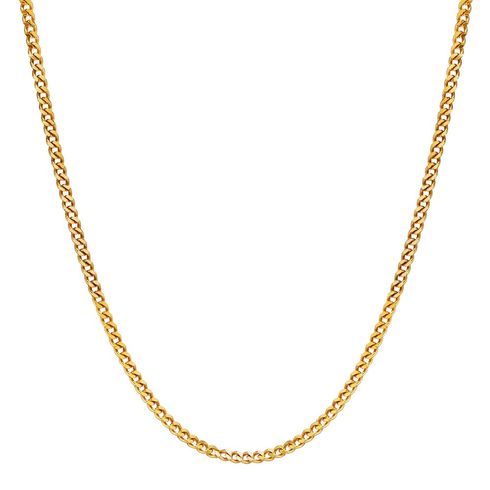 Halskette 375/9 K Gelbgold 42 cm-537199