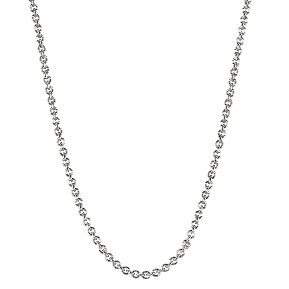 Halskette Silber rhodiniert 42 cm Ø1.3 mm-538049